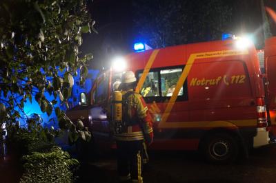 Nach Blitzschlag Rauchentwicklung im Dachstuhl eines Einfamilienhauses in Leonberg 